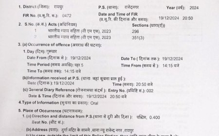 रायगढ़ के पूर्व महापौर के बेटे पर गंभीर धाराओं में हुआ अपराध दर्ज 