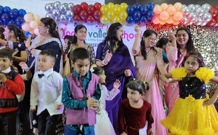 किण्डर वैली स्कूल का हुआ यादगार वार्षिकोत्सव का मनभावन आयोजन 