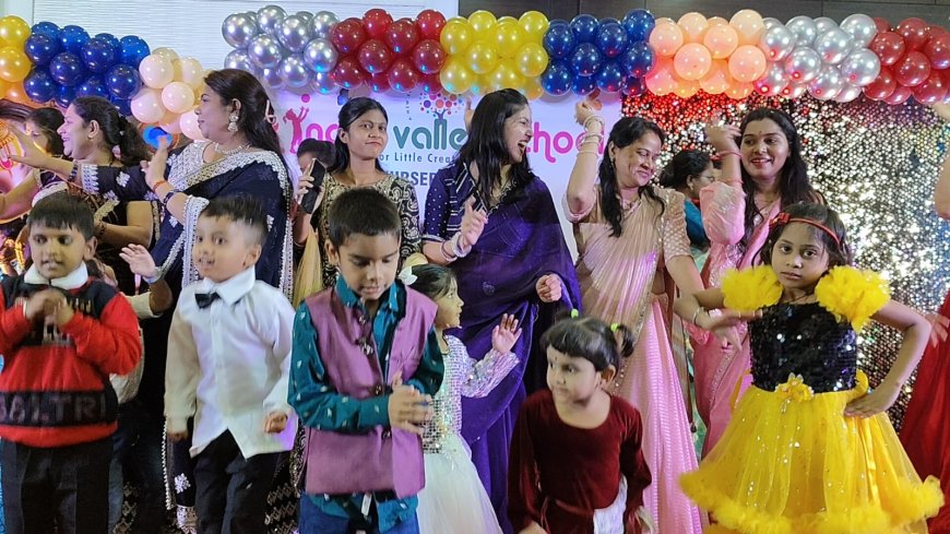 किण्डर वैली स्कूल का हुआ यादगार वार्षिकोत्सव का मनभावन आयोजन 