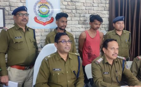 कोरियर कर्मियों के विवाद में युवक पर जानलेवा हमला, हत्या के प्रयास में दो आरोपी गिरफ्तार