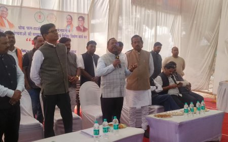 वित्त मंत्री OP चौधरी, कृषि मंत्री रामविचार नेताम से बड़े है अरुण धर दिवान.....?