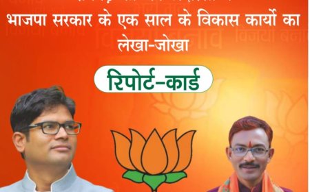 भाजपा के 1 साल  बेमिसाल - मुकेश जैन
