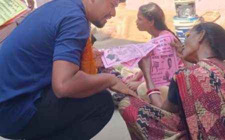 वार्ड 04 में बदलाव की लहर: निर्दलीय प्रत्याशी मयंक मनहर को लेकर लोगों में जबरदस्त उत्साह