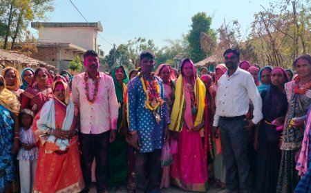 जुहली सरपंच ने निकाला विजय जुलूस , ग्रामीणों में जबरदस्त उत्साह