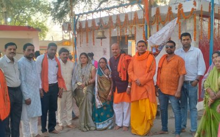 नवनिर्वाचित जिला पंचायत सदस्य अरुणा चंद्र प्रकाश सूर्या ने महाशिवरात्रि पर की पूजा-अर्चना, क्षेत्रवासियों के लिए मांगी मंगलकामना