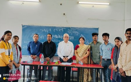 गवर्नमेंट कॉलेज मदन लाल शुक्ल के राष्ट्रीय सेवा योजना के छात्रों ने दी "बी" प्रमाण पत्र परीक्षा