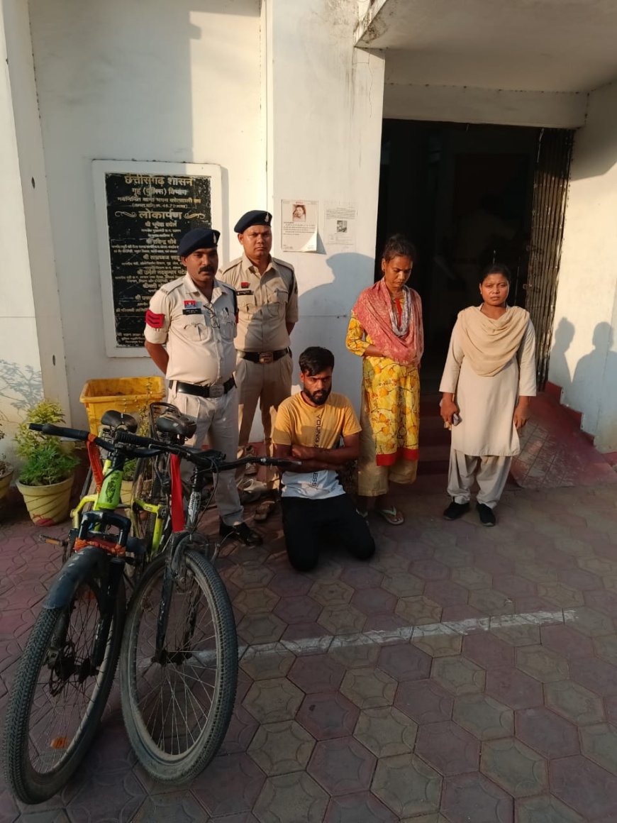 गजानंदपुरम कॉलोनी में हुई चोरी का 48 घंटे में खुलासा—चार नाबालिग समेत महिला और पुरुष गिरफ्तार, ₹87,000 नगद, मोबाइल, साइकल बरामद