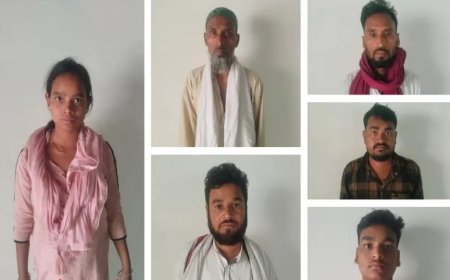 दामाद का अपहरण कर ले गए घर, फिर कमरे में बंद कर की पिटाई, पत्नी व ससुर सहित 6 गिरफ्तार