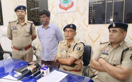 20 साल से फरार हत्या के दोषी फरार स्थायी वारंटी को चक्रधरनगर पुलिस ने पकड़ा