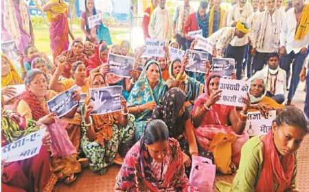 मौत के मुंह से बचकर आई हूं साहब! आरोपी को फांसी दी जाए, इस मामले को लेकर ग्रामीणों ने एसपी दफ्तर का किया घेराव