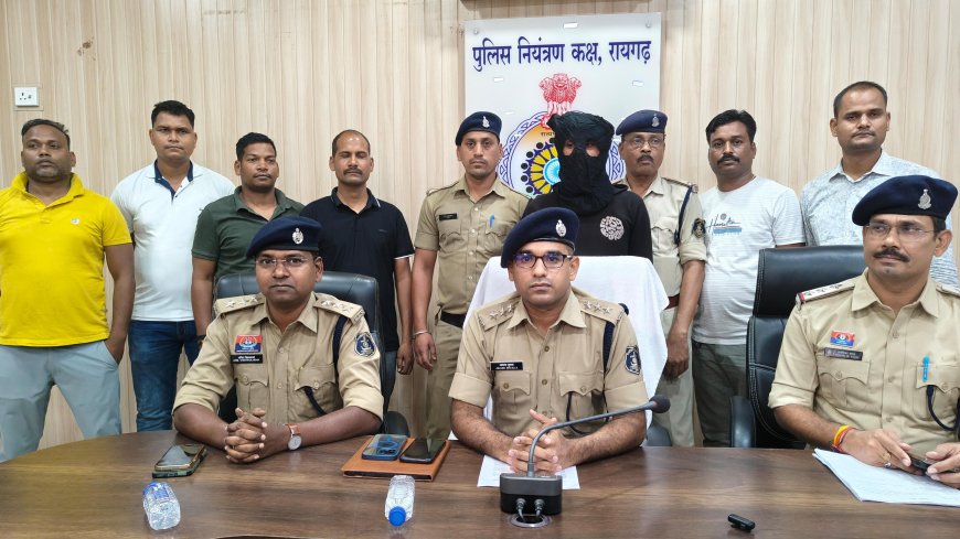 रायगढ़ 18 घंटे में किडनैपिंग और लूट की गुत्थी सुलझाई, नाबालिग समेत दो आरोपी गिरफ्तार, पीड़ित ऑटो चालक सुरक्षित