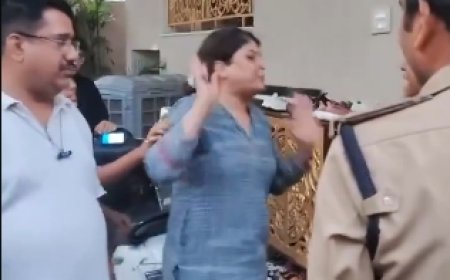 तहसीलदार की पत्नी को ससुराल में नहीं मिला प्रवेश, बाहर बैठ वीडियो में सुनाई पीड़ा