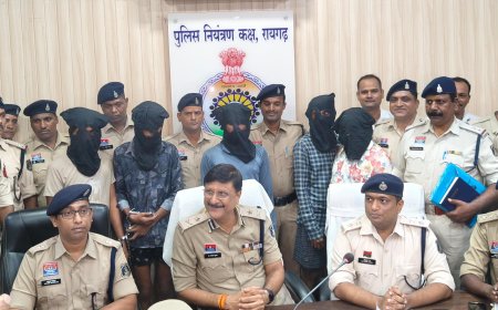 रायगढ़ के श्री श्याम मंदिर चोरी का बड़ा खुलासा – रायगढ़ पुलिस ने 27 लाख की चोरी में शत-प्रतिशत संपत्ति की बरामद, 6 आरोपी गिरफ्तार