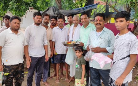 बोईरदादर में धूमधाम से मनाया हरेली त्यौहार