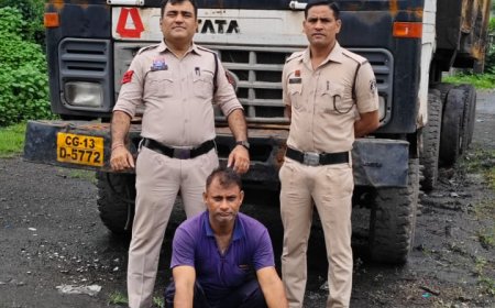 पड़ोसी की धोखाधड़ी उजागर, पड़ोसी के ट्रेलर नम्बर से वाहन चला रहा था आरोपी