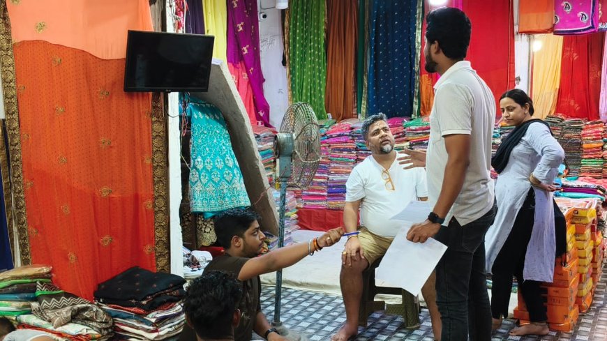 अवैध कब्जा हटाने की तैयारी 48 व्यवसायियों को नोटिस