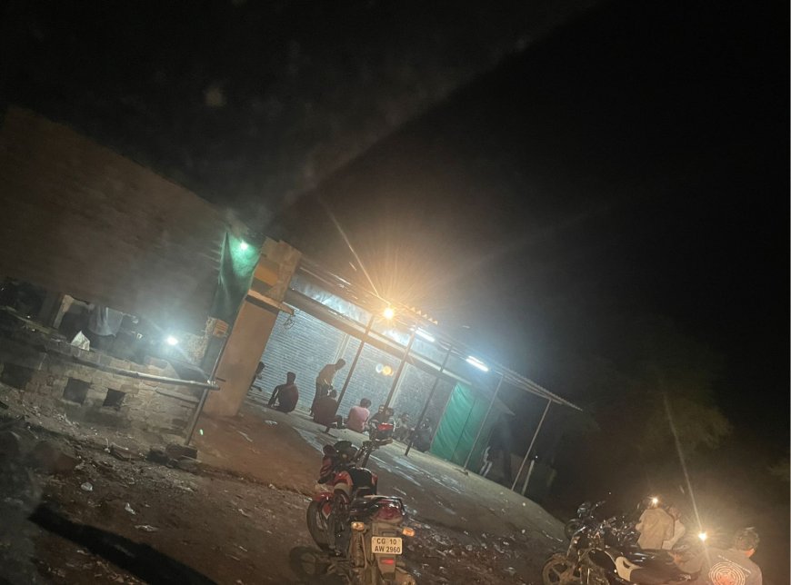 शराब दुकान के आसपास अवैध चखना दुकानों का धंधा फल-फूल खुलेआम