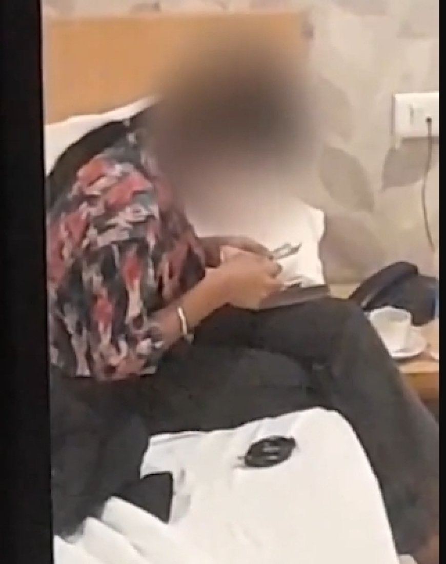 होटल में ड्रग्स चाटती लड़की का VIDEO वायरल, 500 रुपए की नोट पर डाली फिर…