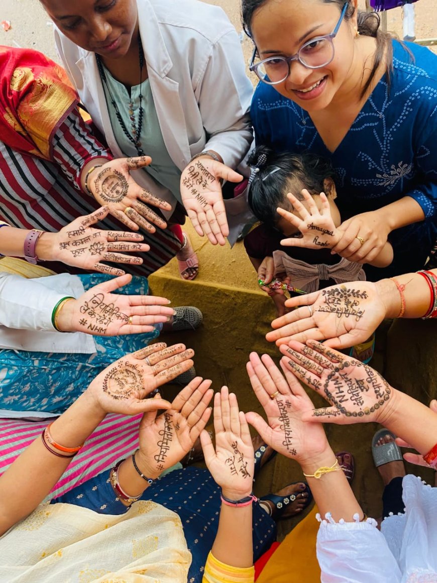 "मेंहदी से गूंजी हक की पुकार: रायगढ़ में एनएचएम कर्मचारियों ने 10 सूत्रीय मांगों के लिए बुलंद की आवाज, अनिश्चितकालीन हड़ताल को पूर्ण समर्थन"