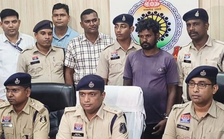 खरसिया ठुसेकेला हत्याकांड का पुलिस ने 48 घंटे में किया खुलासा, पड़ोसी और नाबालिग गिरफ्तार