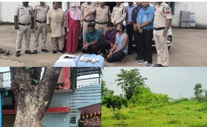 पुलिस की बड़ी कार्रवाई….38.50 लाख की अवैध संपत्ति फ्रीज….