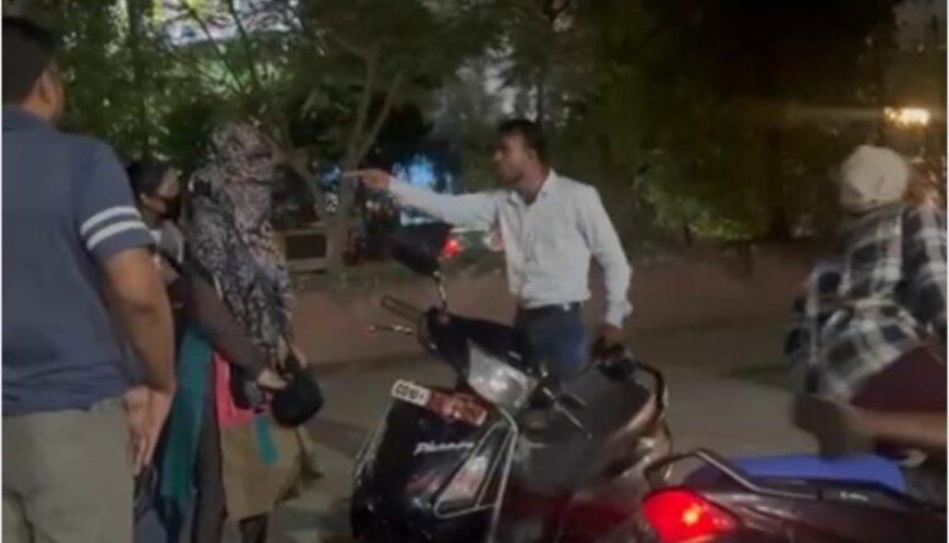 पैसों के विवाद में युवतियों ने युवकों पर फेंका मिर्च पाउडर, हुई हाथापाई, वीडियो हुआ वायरल