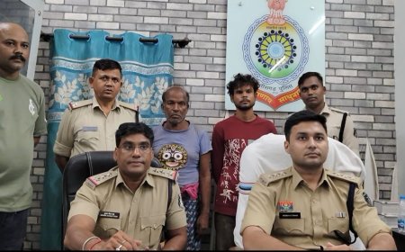 रायकेरा दोहरे हत्याकांड का 24 घंटे में खुलासा, घरघोड़ा पुलिस ने पिता की हत्या करने वाले बेटे समेत दो को किया गिरफ्तार