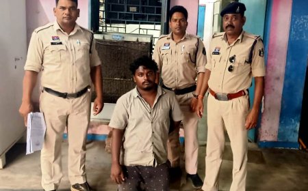 जूटमिल पुलिस ने फरार गांजा तस्कर को पकड़ा, एनडीपीएस मामले में कोर्ट पेश कर भेजा जेल