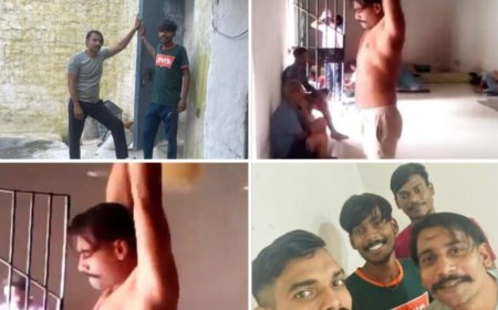 सेंट्रल जेल में बंद कैदी का वीडियो सोशल मीडिया पर वायरल, किसने पहुँचाया मोबाइल….!