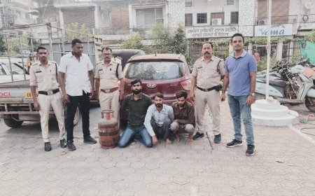 गोल्डन नेस्ट कॉलोनी चोरी का खुलासा : कोतवाली पुलिस ने तीन चोरों को पकड़ा, दो कार-एक्टिवा और जेवर समेत 6.51 लाख की बरामदगी