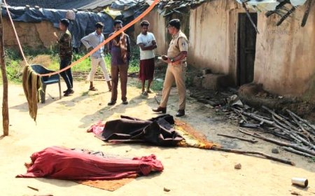 घरघोड़ा दोहरे हत्याकांड 6 घंटे में दो संदेही हिरासत में, पुराने विवाद और रुपये के लेन-देन से जुड़ा पूरा मामला