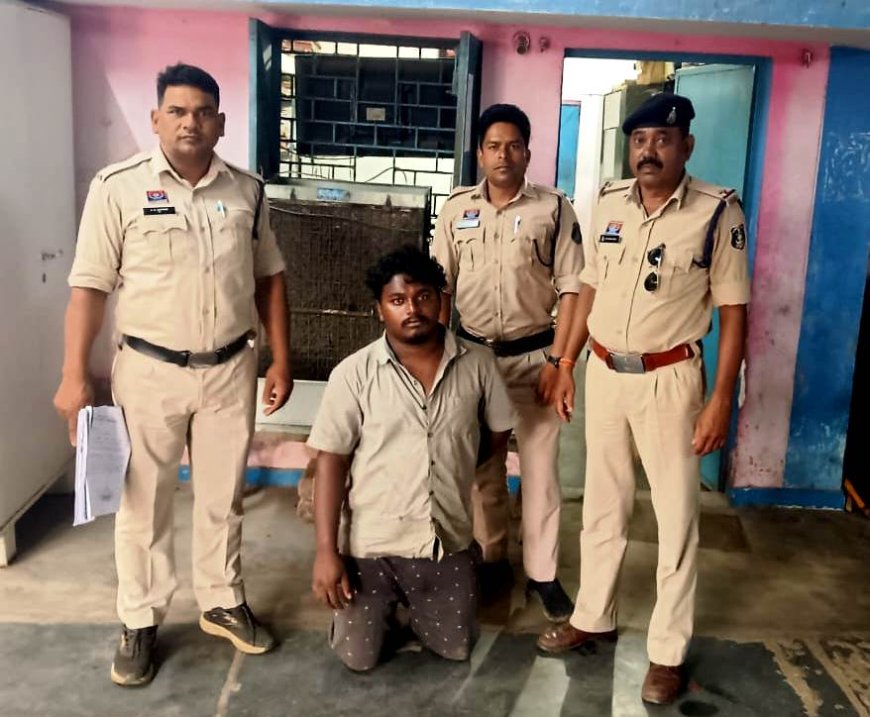 जूटमिल पुलिस ने फरार गांजा तस्कर को पकड़ा, एनडीपीएस मामले में कोर्ट पेश कर भेजा जेल