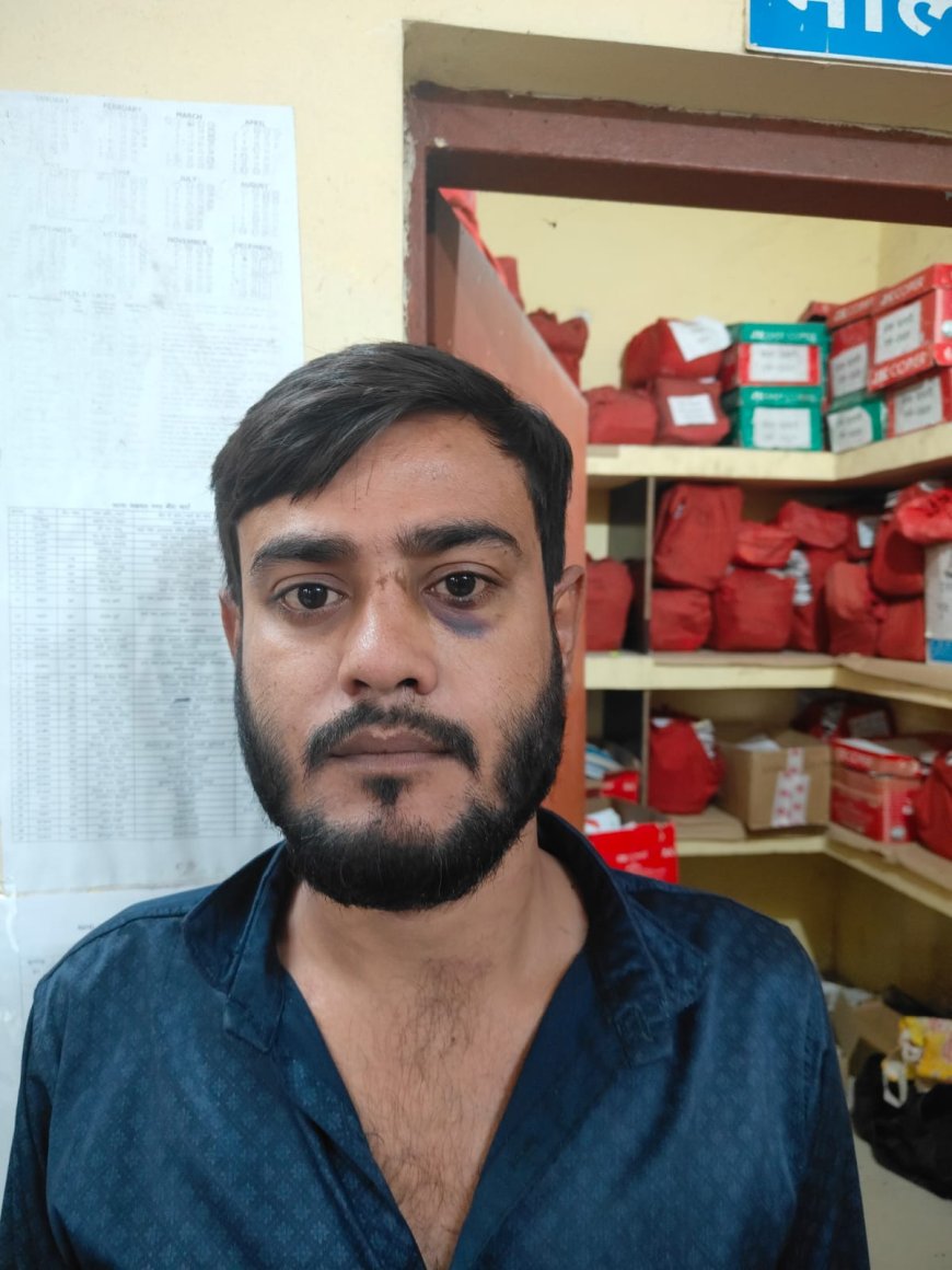 सैलून संचालक से मारपीट करने वाला आरोपी गिरफ्तार, चक्रधरनगर पुलिस ने भेजा रिमांड पर