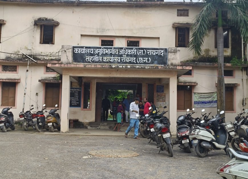 रायगढ़ जमीन विवादों की जड़ यही कुछ पटवारी...?