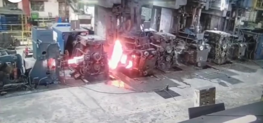 भिलाई स्टील प्लांट में बड़ा हादसा! बिलेट रेल मिल में उत्पादन के दौरान मचा हड़कंप
