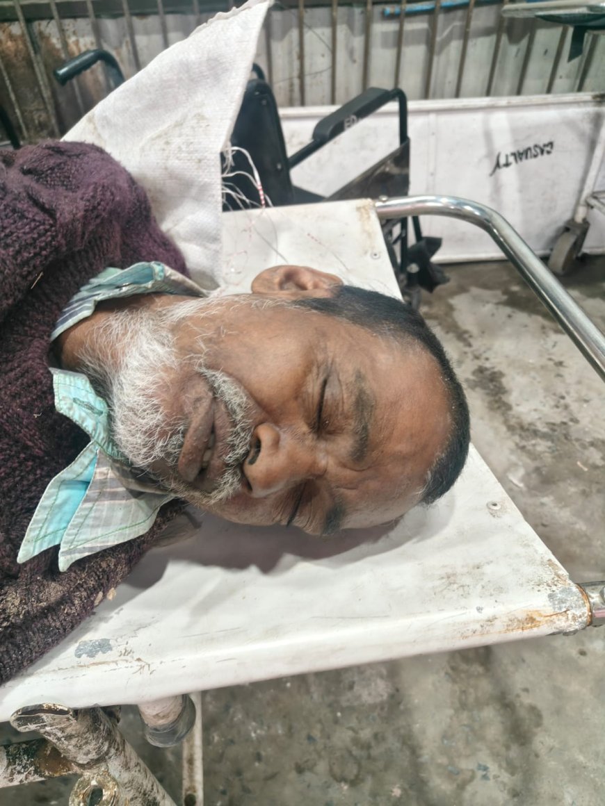 अज्ञात व्यक्ति का मिला शव, जांच में जुटी कोतवाली पुलिस