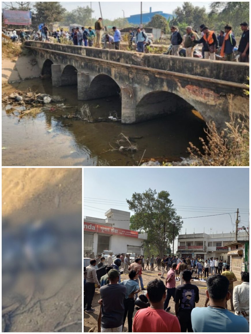 नहर में मिली अज्ञात युवक की लाश, पुलिस जांच में जुटी