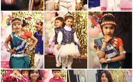 हुनर की रौशनी से जगमगाया अंस का परिसर, किण्डर वैली स्कूल ने किया यादगार वार्षिकोत्सव 