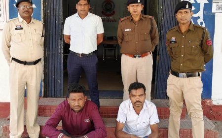 होटल संचालिका से ट्रेलर हड़प कर वाहन के डाला को बेचा, घरघोड़ा पुलिस ने दो आरोपी गिरफ्तार