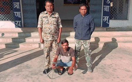 लैलूंगा के ग्राम जामढोंढी में 6 वर्षीय मासूम की कुएं में डुबोकर हत्या, निर्दयी पिता गिरफ्तार