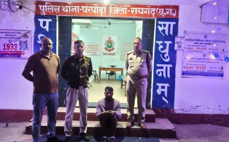 ऑपरेशन मुस्कान में रायगढ़ पुलिस को बड़ी सफलता — झांसी (उ.प्र.) से लापता बालिका बरामद, आरोपी गिरफ्तार