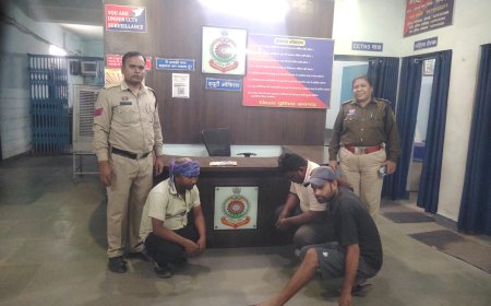 “ऑपरेशन अंकुश” के तहत जुआ रेड की कार्रवाई— कृष्णापुर डैम के पास जुआ खेलते तीन जुआरी गिरफ्तार