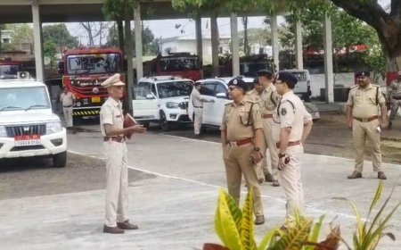 छत्तीसगढ़ के पुलिस महानिदेशक श्री अरुण देव गौतम का रायगढ़ दौरा — कानून व्यवस्था, नवाचार और जनसहभागिता पर विशेष जोर