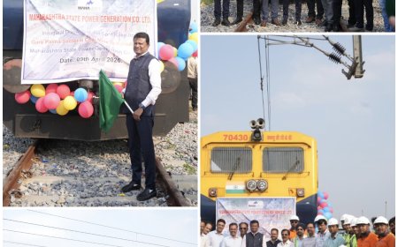 MAHAGENCO की गारे पेलमा सेक्टर–2 कोल माइंस से कोयले का प्रथम डिस्पैच शुरू