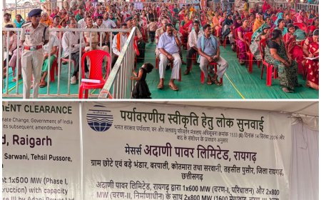 विकास के पक्ष में एकजुट हुए ग्रामीण, अदाणी पावर लिमिटेड के 1600 मेगावाट Phase-III विस्तार परियोजना को मिला ऐतिहासिक जनसमर्थन