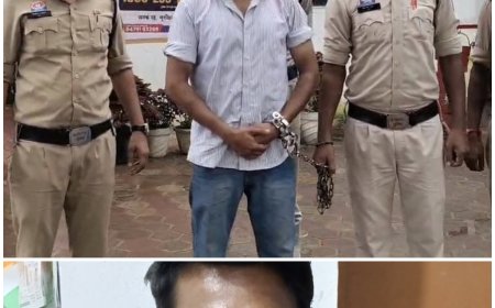पिस्टलनुमा एयरगन से युवक पर फायर हुए आरोपी को ग्वालियर रेलवे स्टेशन पर रायगढ़ पुलिस ने दबोचा