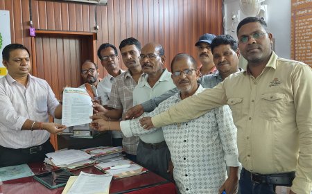 28 सितंबर को BS स्पंज की जनसुनवाई रद्द करने की मांग, श्रमजीवी पत्रकार कल्याण संघ ने सौंपा ज्ञापन