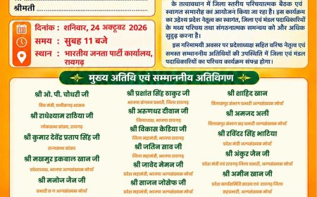 विधायक एवं वित्त मंत्री, और सांसदों के नाम आमंत्रण पत्र में, लेकिन कार्यक्रम में नहीं दिखे; महापौर का नाम गायब, फिर भी पूरे समय रहे मौजूद!